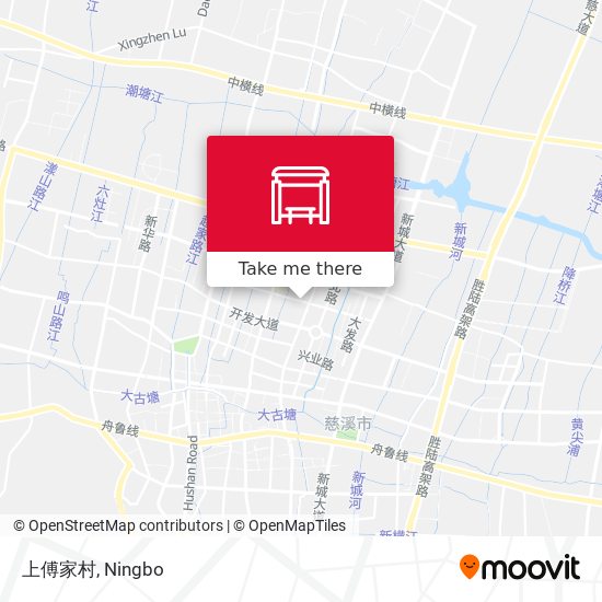 上傅家村 map