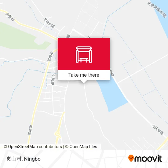 岚山村 map