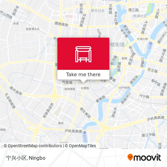 宁兴小区 map