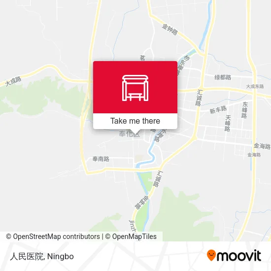 人民医院 map