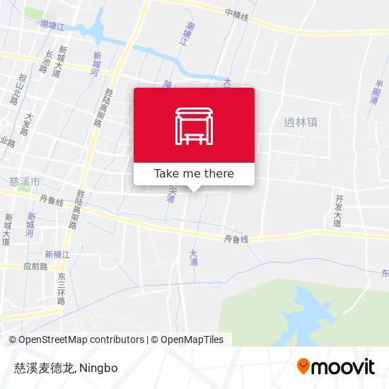 慈溪麦德龙 map