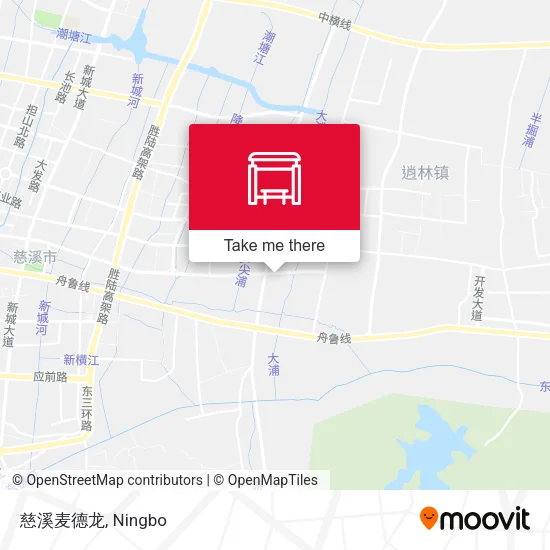 慈溪麦德龙 map
