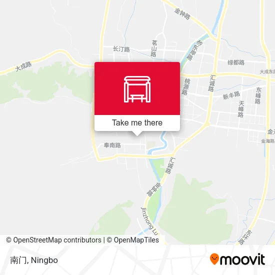 南门 map