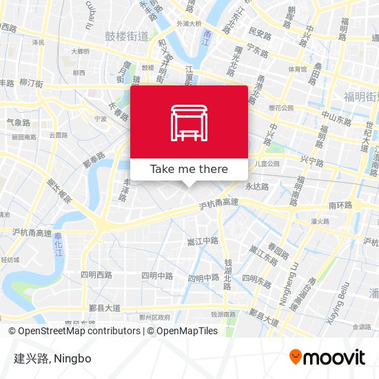 建兴路 map