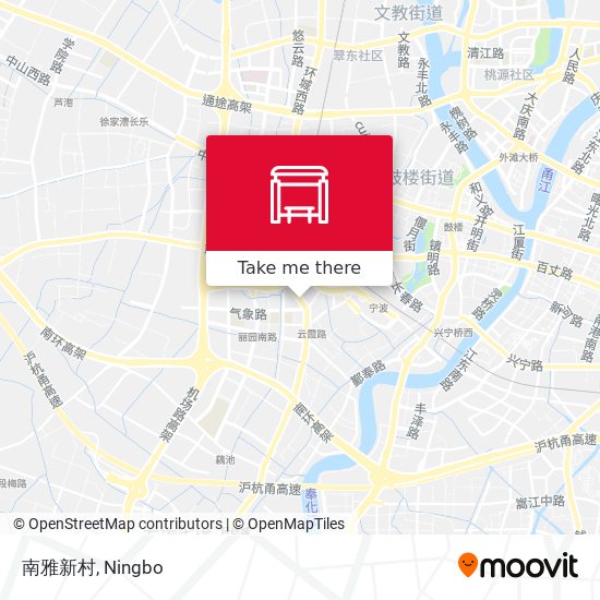 南雅新村 map