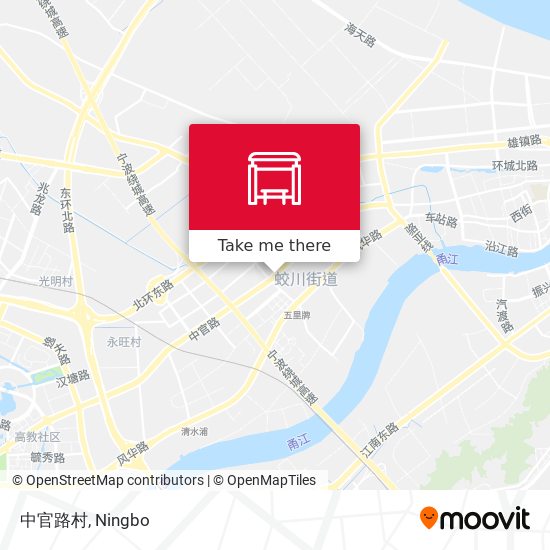 中官路村 map
