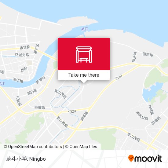 蔚斗小学 map