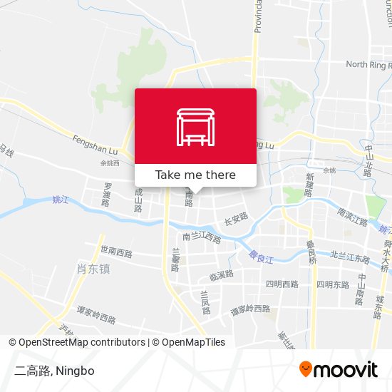 二高路 map