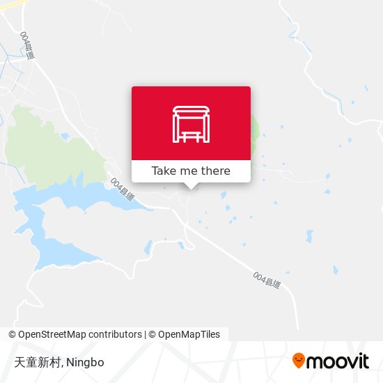天童新村 map