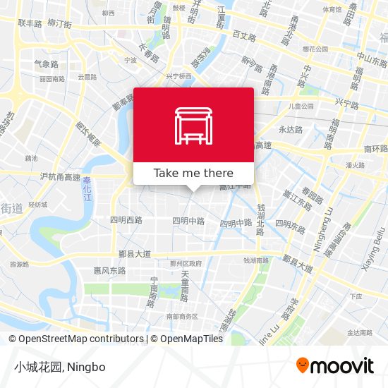 小城花园 map