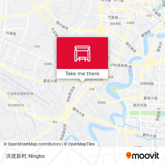 洪渡新村 map