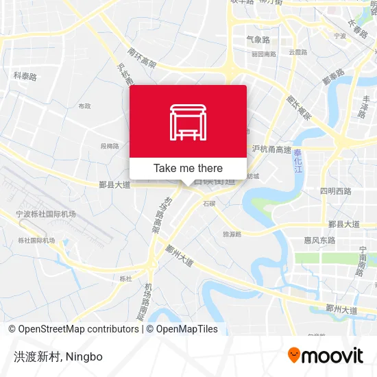 洪渡新村 map