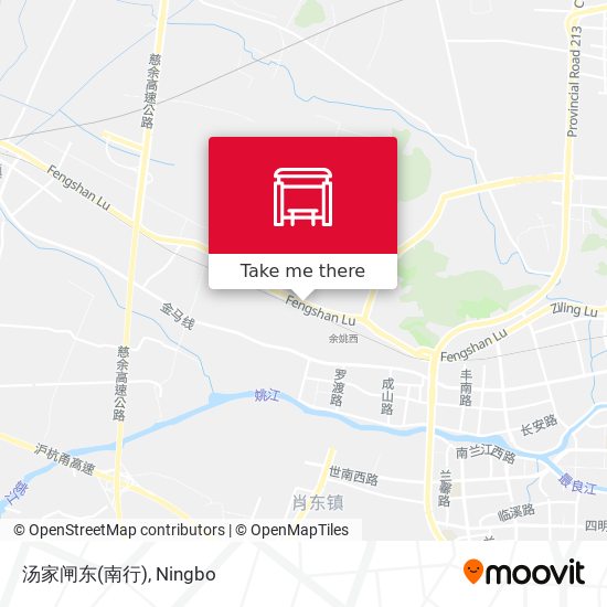 汤家闸东(南行) map