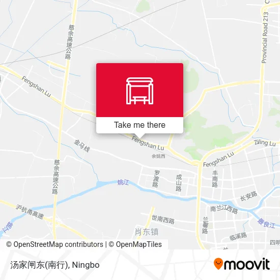 汤家闸东(南行) map