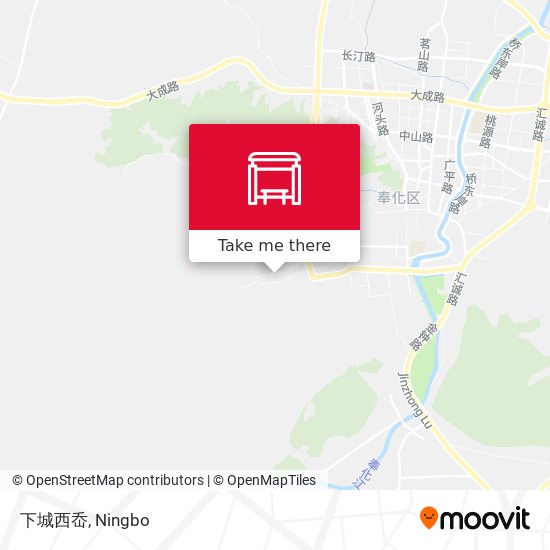 下城西岙 map