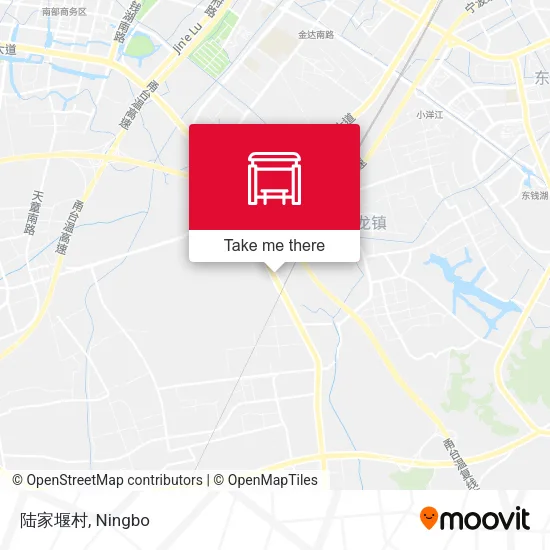 陆家堰村 map