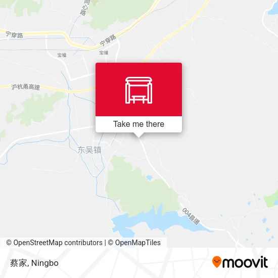 蔡家 map
