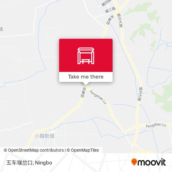五车堰岔口 map