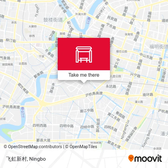 飞虹新村 map
