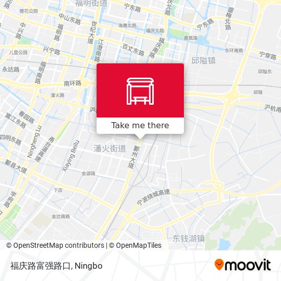 福庆路富强路口 map