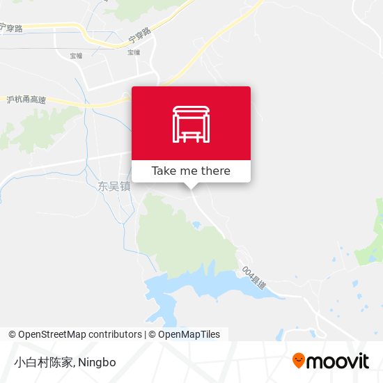 小白村陈家 map
