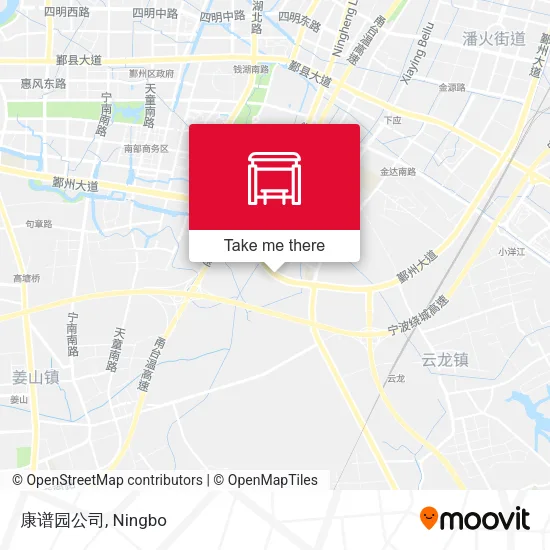 康谱园公司 map