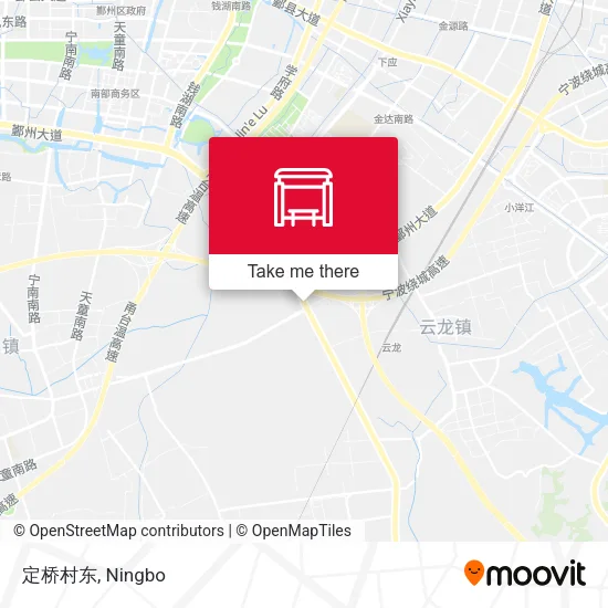 定桥村东 map