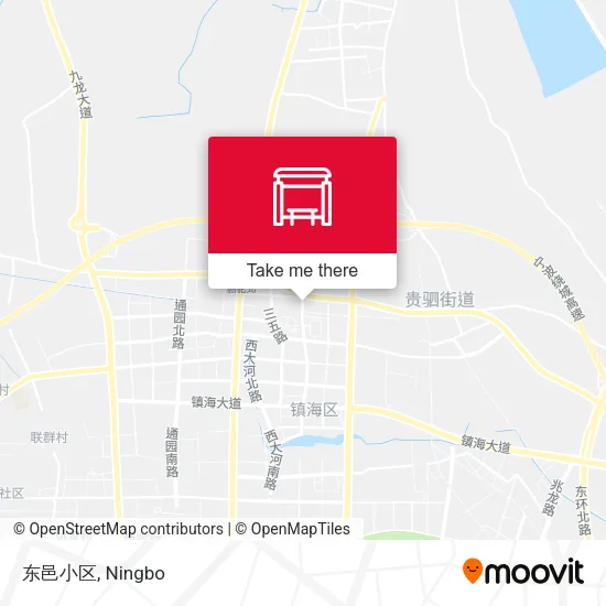 东邑小区 map