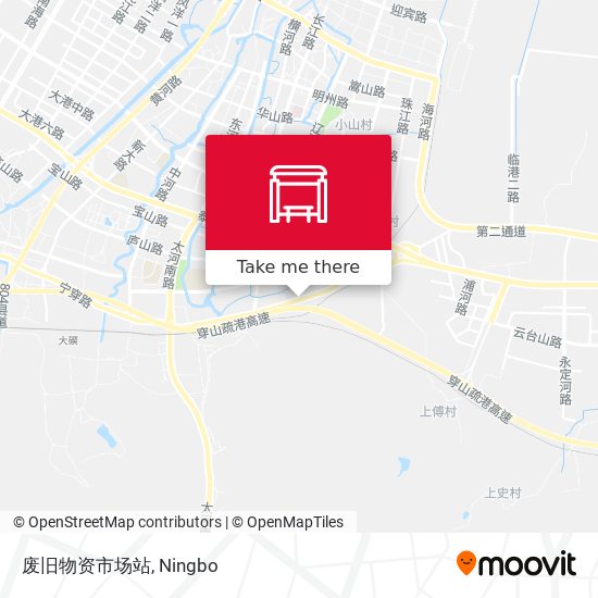 废旧物资市场站 map