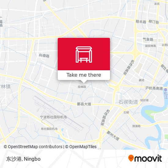 东沙港 map