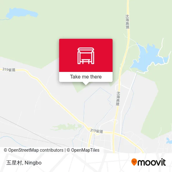 五星村 map