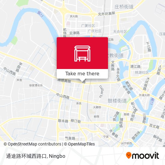 通途路环城西路口 map