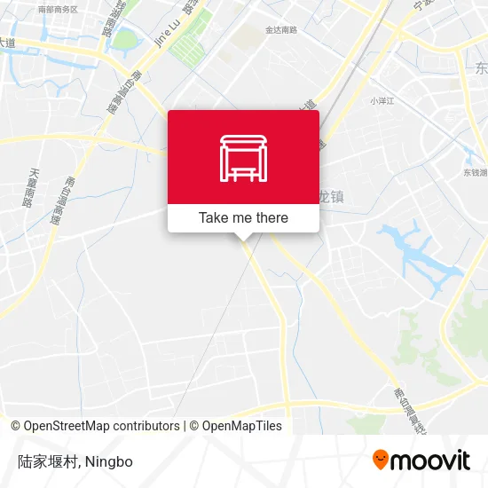 陆家堰村 map