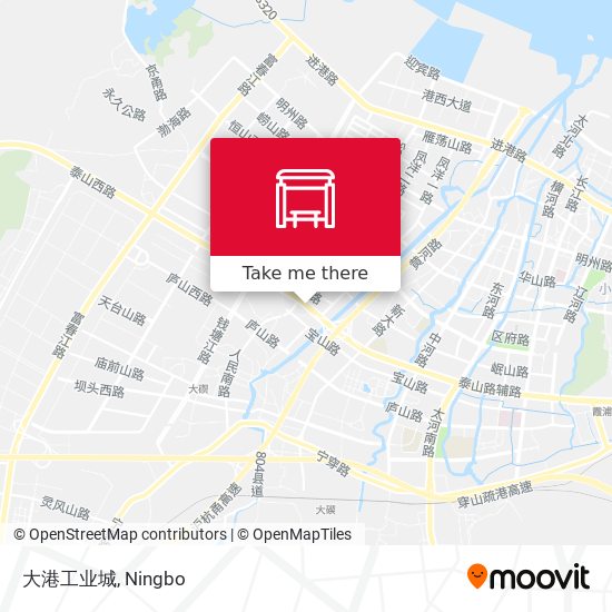 大港工业城 map