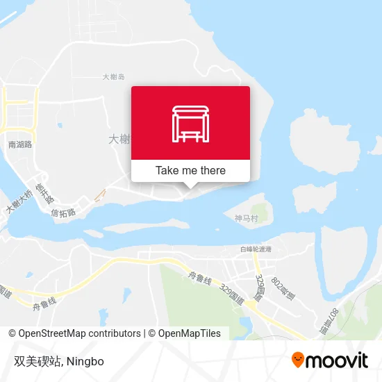 双美碶站 map