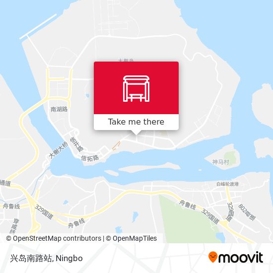 兴岛南路站 map