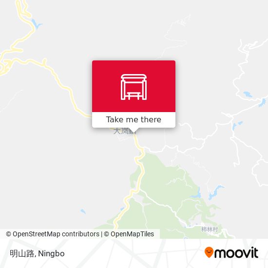 明山路 map