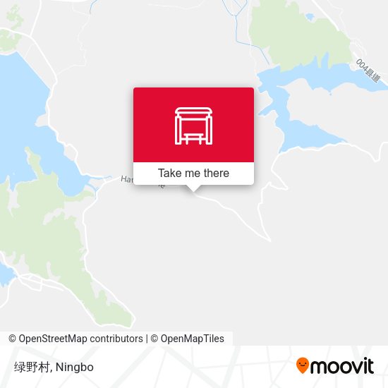 绿野村 map