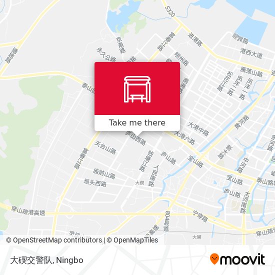 大碶交警队 map