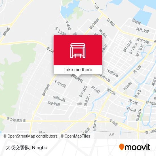 大碶交警队 map