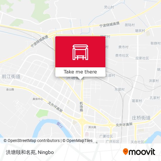 洪塘颐和名苑 map