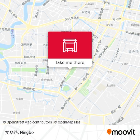 文华路 map