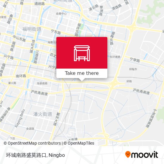 环城南路盛莫路口 map