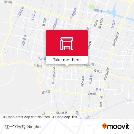 红十字医院 map