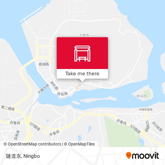 隧道东 map