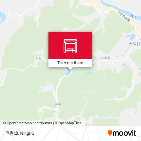 毛家埠 map