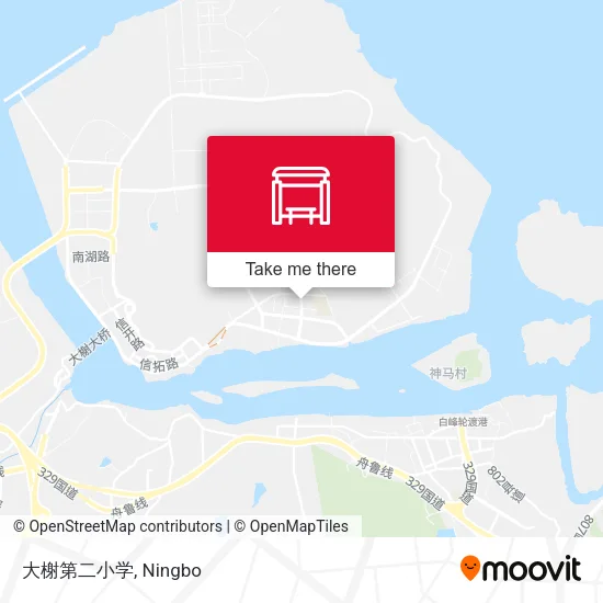 大榭第二小学 map