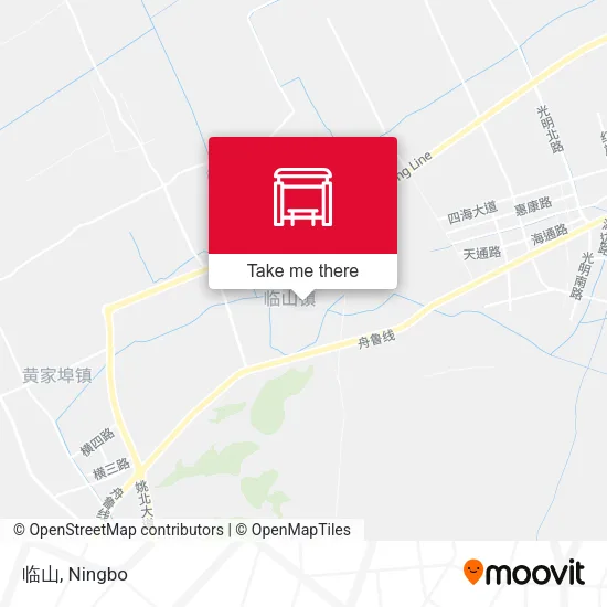 临山 map
