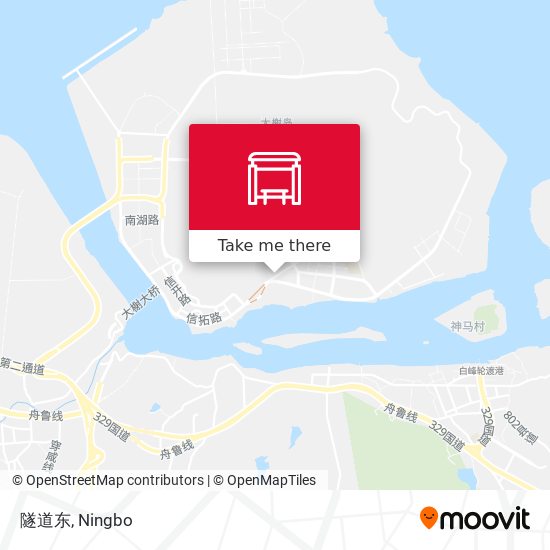 隧道东 map
