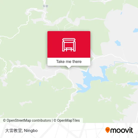 大雷教堂 map